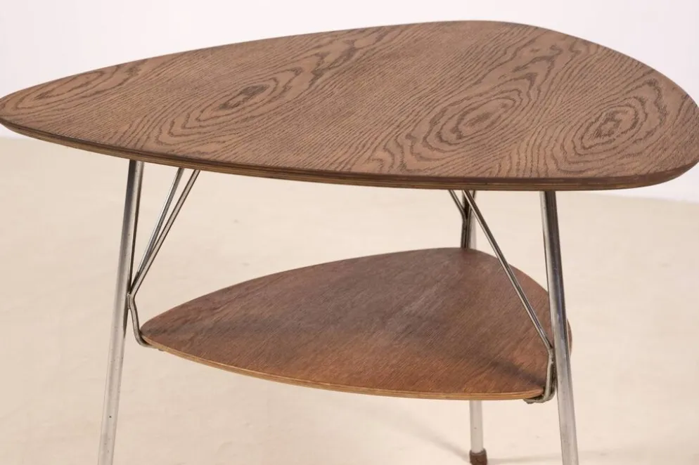 Table d'appoint Vermund Larsen VL1312, années 1950 Danemark