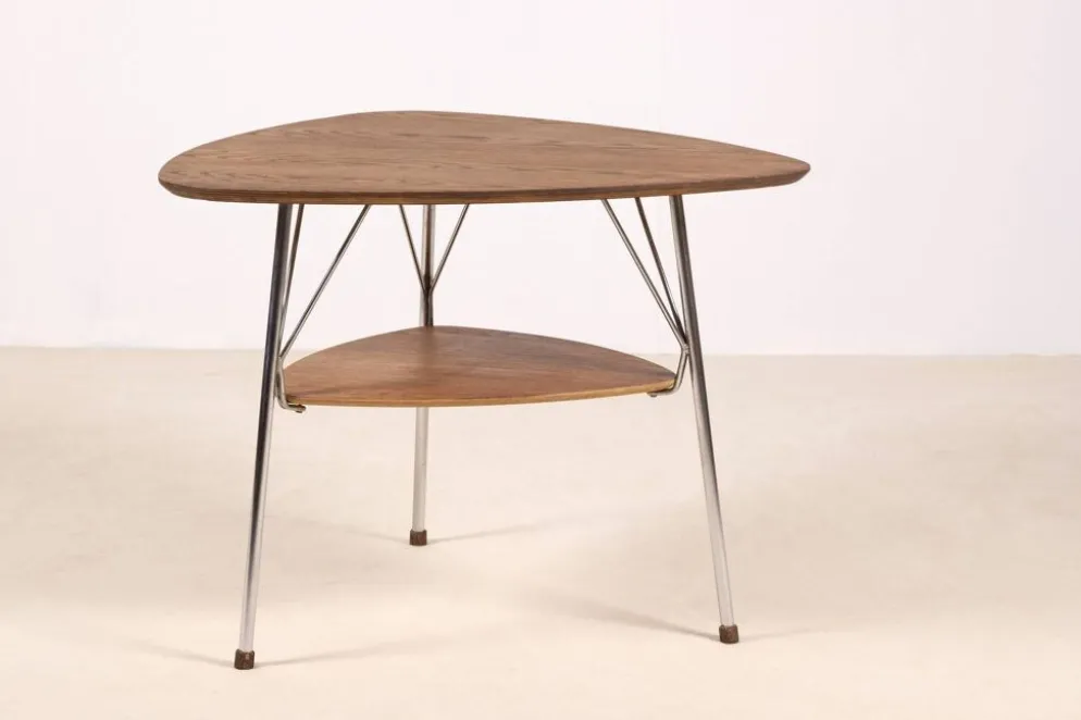 Table d'appoint Vermund Larsen VL1312, années 1950 Danemark