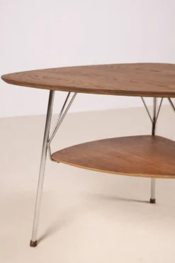 Table d'appoint Vermund Larsen VL1312, années 1950 Danemark