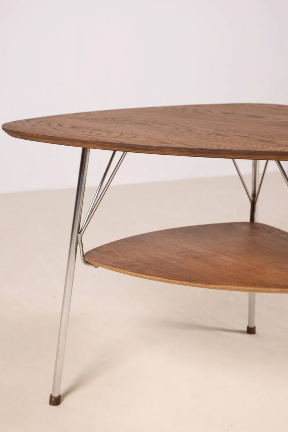 Table d'appoint Vermund Larsen VL1312, années 1950 Danemark