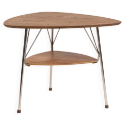 Table d'appoint Vermund Larsen VL1312, années 1950 Danemark