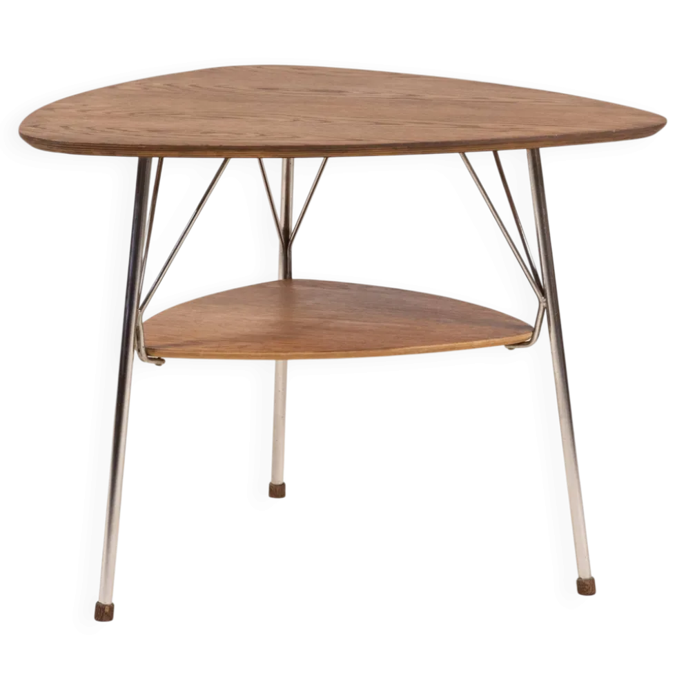 Table d'appoint Vermund Larsen VL1312, années 1950 Danemark