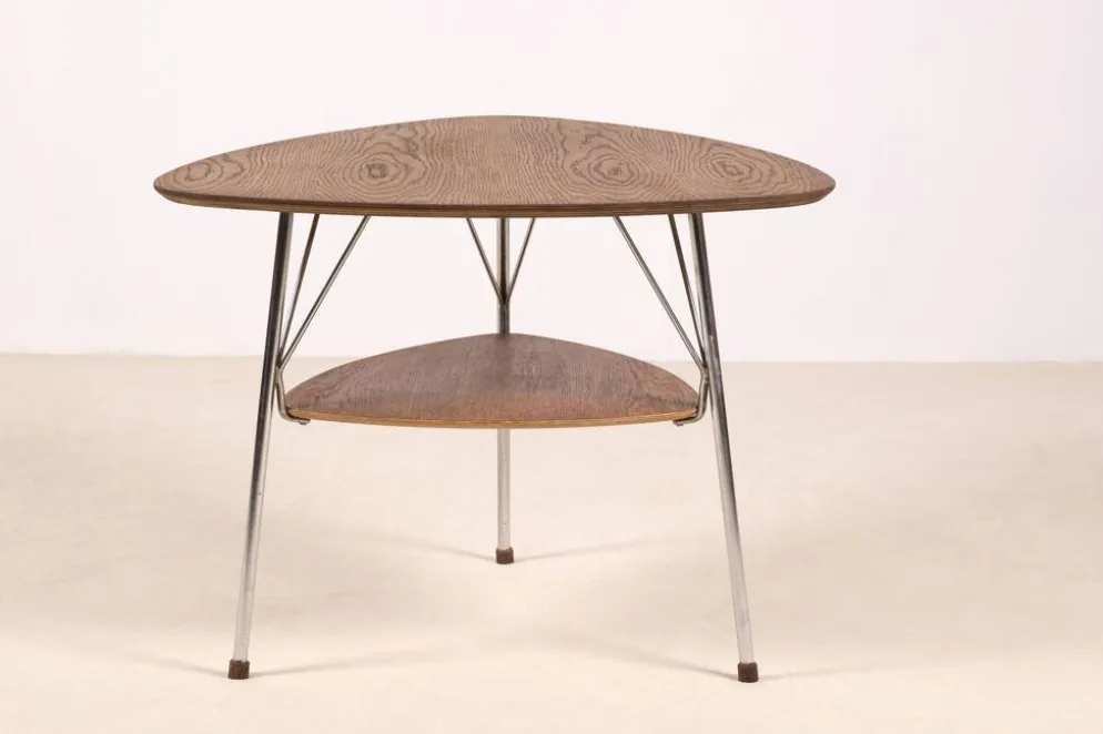 Table d'appoint Vermund Larsen VL1312, années 1950 Danemark