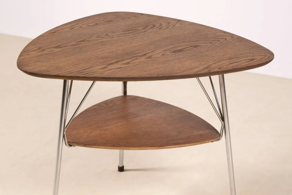 Table d'appoint Vermund Larsen VL1312, années 1950 Danemark
