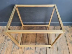 Table d’appoint vintage, chevet, bout de canapé