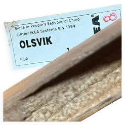 Table d'appoint vintage IKEA Olsvik en pin massif (Années 2000)