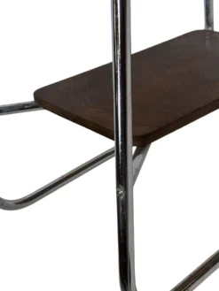 Table d'appoint vintage style Art Déco / Bauhaus des années 60