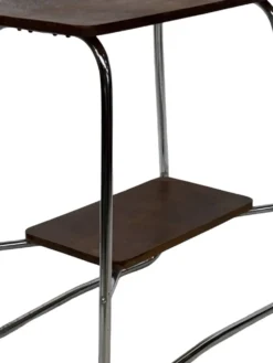 Table d'appoint vintage style Art Déco / Bauhaus des années 60