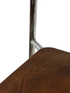 Table d'appoint vintage style Art Déco / Bauhaus des années 60