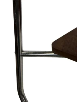 Table d'appoint vintage style Art Déco / Bauhaus des années 60