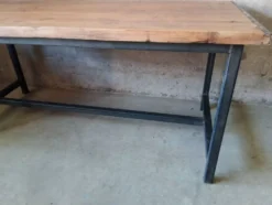 Table d'atelier industrielle
