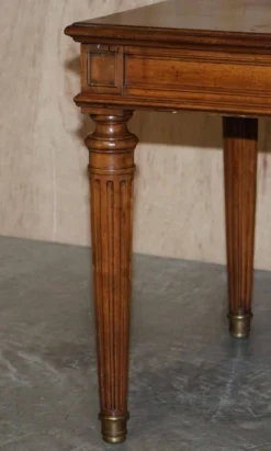 Table d'écriture bibliothèque antique circa 1860 avec pentes jumelles