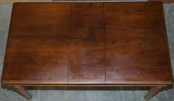 Table d'écriture bibliothèque antique circa 1860 avec pentes jumelles