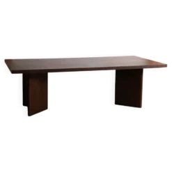 Table de bibliothèque large Pierre Jeanneret PJ-TAT-08-A, Chandigarh, 1955-1956