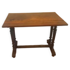 Table de bistro plateau patiné