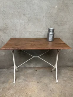 Table de bistrot ancienne