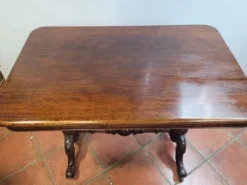 Table de bistrot ancienne en acajou
