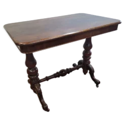 Table de bistrot ancienne en acajou