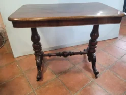 Table de bistrot ancienne en acajou