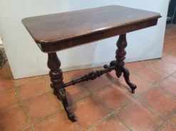 Table de bistrot ancienne en acajou
