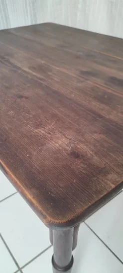 Table de bistrot bois courbé