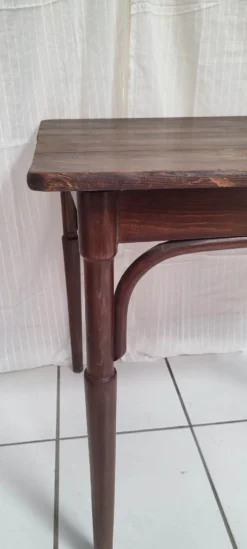 Table de bistrot bois courbé
