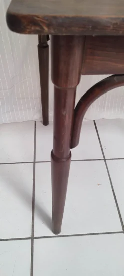 Table de bistrot bois courbé