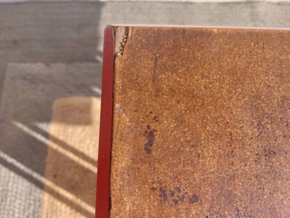 table de bistrot, bois et aluminium