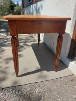 table de bistrot, campagne ou bureau, 2 tiroirs