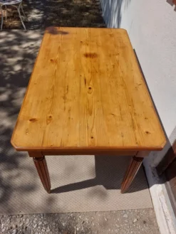 table de bistrot, campagne ou bureau, 2 tiroirs