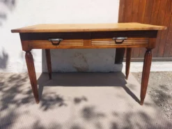 table de bistrot, campagne ou bureau, 2 tiroirs