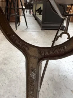 Table de bistrot début XXème