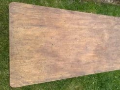 Table de bistrot en bois ancienne