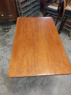 Table de bistrot en fonte 1m