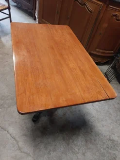 Table de bistrot en fonte 1m