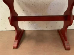 Table de bistrot ou jardin en sapin patiné XX siècle