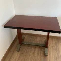 Table de bistrot rouge Fischel
