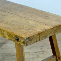 Table de boucher en chêne, vers 1920