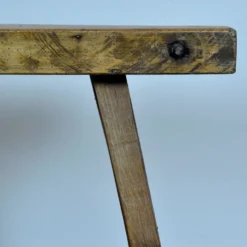 Table de boucher en chêne, vers 1920