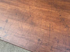 Table de café bistrot brasserie vintage 1890-1910 fonte & sapin