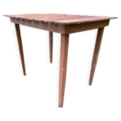 Table de camping vintage bistrot 1950s vintage