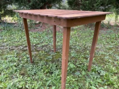 Table de camping vintage bistrot 1950s vintage