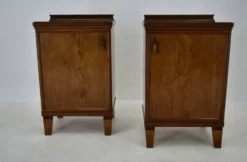 Table de chevet art déco des années 1930, Tchécoslovaquie