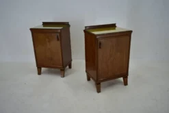Table de chevet art déco des années 1930, Tchécoslovaquie