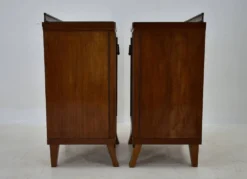 Table de chevet art déco des années 1930, Tchécoslovaquie