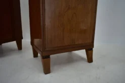 Table de chevet art déco des années 1930, Tchécoslovaquie