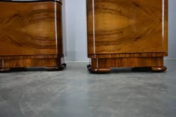 Table de chevet Art Déco des années 1940, Tchécoslovaquie