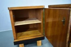 Table de chevet Art Déco des années 1938, Tchécoslovaquie