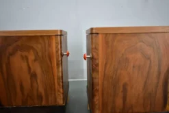Table de chevet Art Déco des années 1938, Tchécoslovaquie