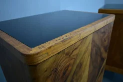 Table de chevet art déco des années 1932, Tchécoslovaquie